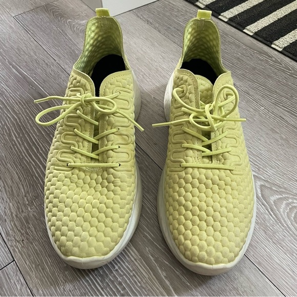Ecco Therap Lace Sneaker Shoes Lime Green Size 40 - Picture 5 of 8